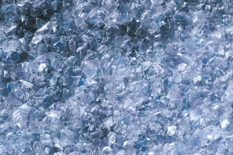 Flocons de PET recyclé